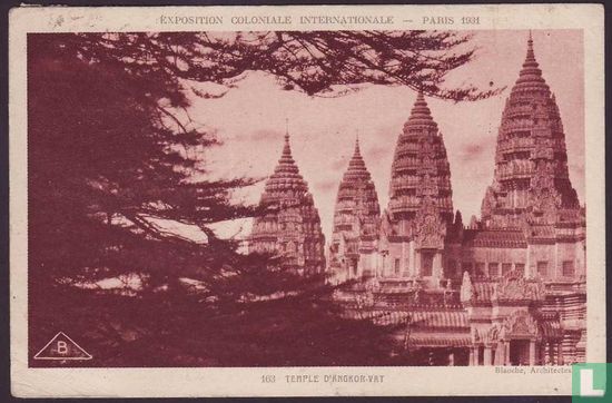 Exposition Coloniale Internationale - Paris 1931, Temple D'Angkor-Vat