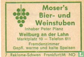 Moser's Bier- und Weinstuben - Peter Planz