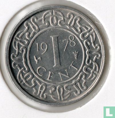 Suriname 1 Cent 1978 - Bild 1