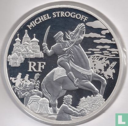 Frankrijk 20 euro 2006 (PROOF) "100th anniversary Death of Jules Verne - Michael Strogoff" - Afbeelding 2