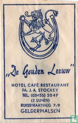 "De Gouden Leeuw" Hotel Café Restaurant - Image 1