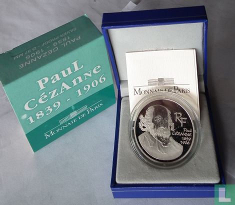 France 1½ euro 2006 (PROOF) "100th anniversary of the death of Paul Cézanne" - Image 3