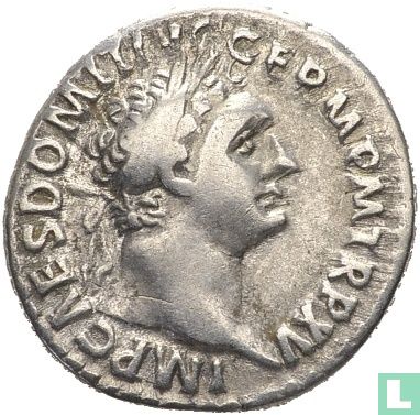 Domitianus 81-96, AR Denarius Rome 95 - Afbeelding 2