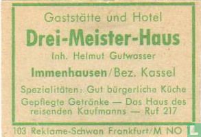 Gaststätte und Hotel Drei-Meister-Haus - Helmut Gutwassr