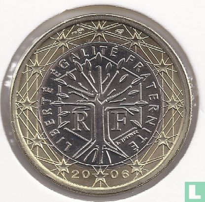 Frankrijk 1 euro 2006 - Afbeelding 1