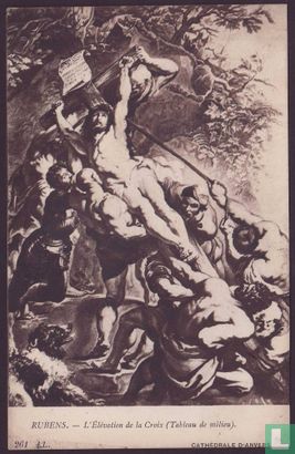 Rubens, L'Elevation de la Croix (Tableau de milieu)