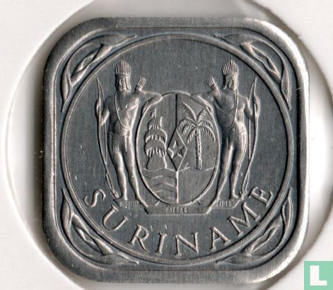 Suriname 5 cents 1982 - Image 2