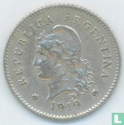 Argentine 10 centavos 1919 - Image 1