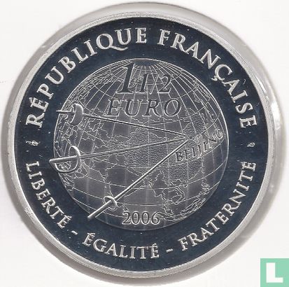 France 1½ euro 2006 (PROOF) "2008 Summer Olympics in Beijing - fencing" - Image 1