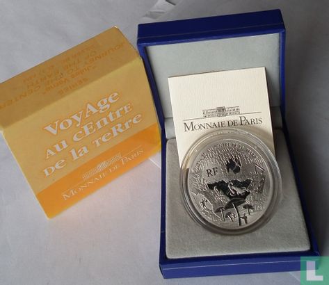 France 1½ euro 2006 (PROOF) "100th anniversary Death of Jules Verne - journey to the center of the Earth" - Image 3
