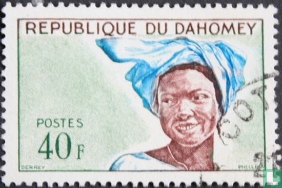 Meisje uit Dahomey