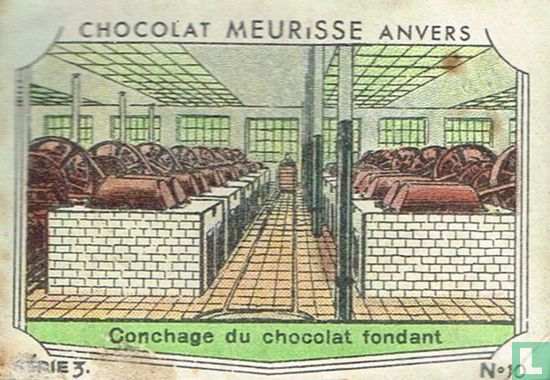 Conchage du chocolat fondant
