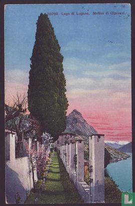 Lago di Lugano, Motivo di Cipressi
