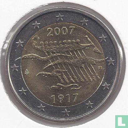 Finland 2 euro 2007 "90 years of Independence" - Afbeelding 1