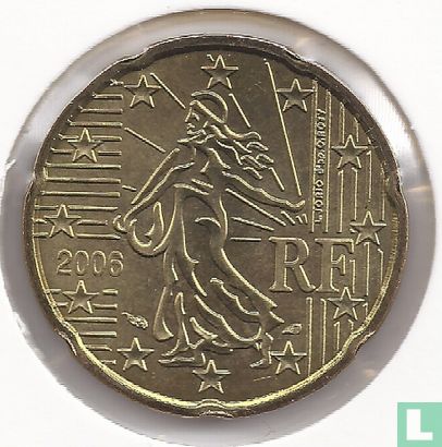 Frankreich 20 Cent 2006 - Bild 1