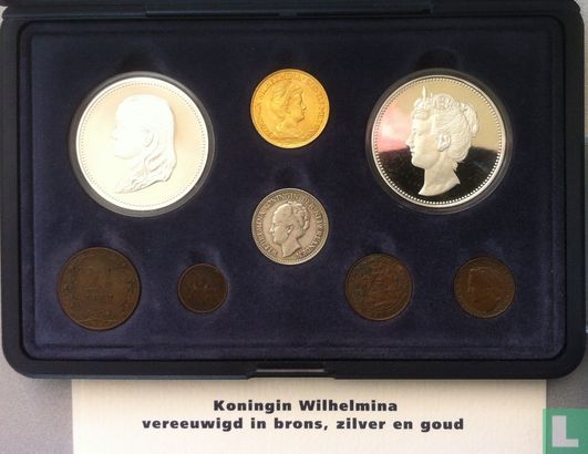 Netherlands combination set "De Wilhelmina Collectie 1880 - 1962" - Image 1