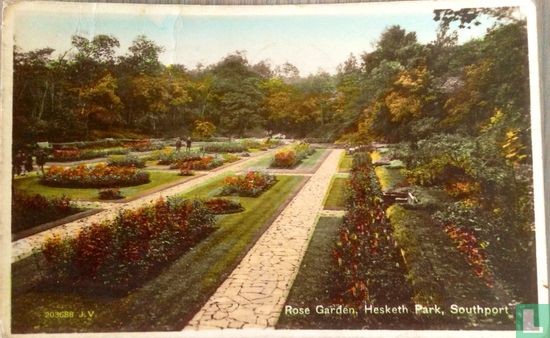 Rose garden, hesketh park