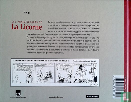 Les vrais secrets de La Licorne - Afbeelding 2