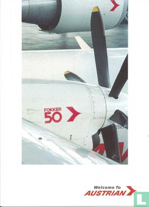 Austrian Airlines - Fokker F-50 - Image 1