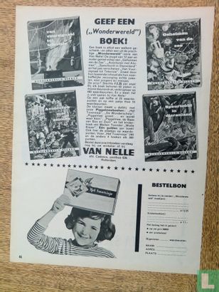 Advertentie Tovervisje / Wonderwereld boek 1961