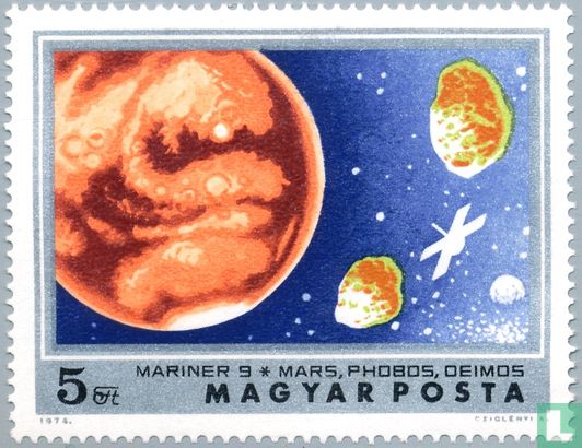 Mariner-9, Mars, Phobos & Deimos