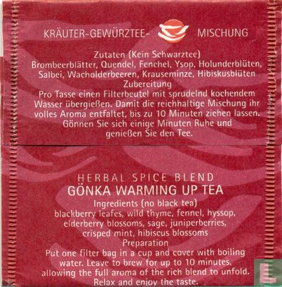 Gönka Aufwärm-Tee - Afbeelding 2