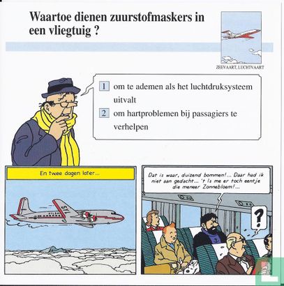 Zeevaart en Luchtvaart: Waartoe dienen zuurstofmaskers in een vliegtuig ? - Image 1
