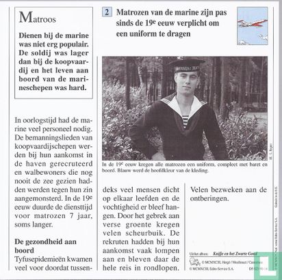 Zeevaart en Luchtvaart: Hebben de matrozen van de marine altijd als een uniform gedragen? - Image 2