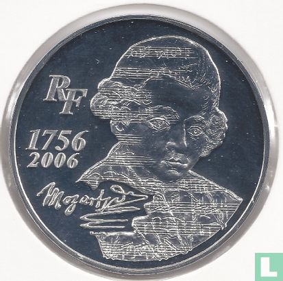 Frankrijk ¼ euro 2006 "250th anniversary Birth of Wolfgang Amadeus Mozart" - Afbeelding 2