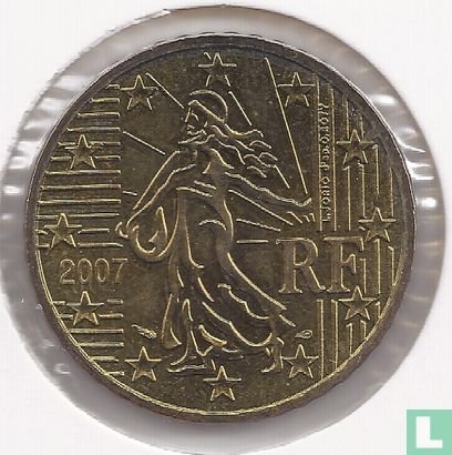 Frankrijk 50 cent 2007 - Afbeelding 1