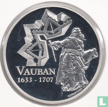 France 1½ euro 2007 (PROOF) "300th anniversary of the death of Sébastien Le Prestre de Vauban" - Image 2