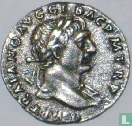 Trajanus 98-117, AR Denarius Rome - Afbeelding 1