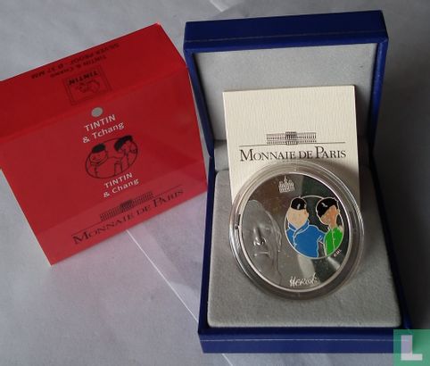 Frankreich 1½ Euro 2007 (PP) "100th anniversary of the birth of Georges Remi - alias Hergé - Tintin & Tchang" - Bild 3