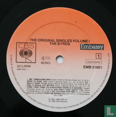 The Original Singles 1965 - 1967 Vol. 1 - Image 3