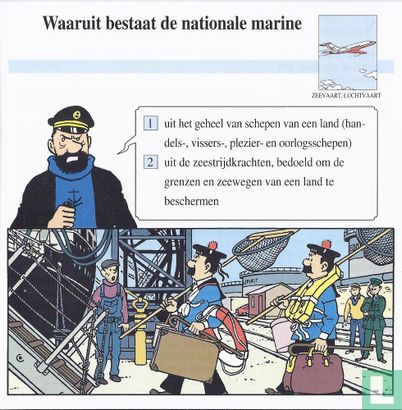 Zeevaart en Luchtvaart: Waaruit bestaat de nationale marine - Image 1