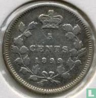 Canada 5 cents 1899 - Afbeelding 1