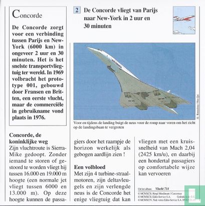 Zeevaart en Luchtvaart: Hoe lang duurt de vlucht Parijs/New-York per Concorde ? - Image 2