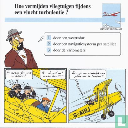 Zeevaart en Luchtvaart: Hoe vermijden vliegtuigen tijdens een vlucht turbulentie ? - Image 1