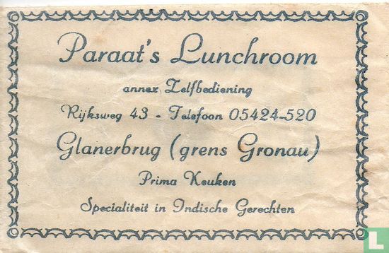 Paraat's Lunchroom - Afbeelding 1