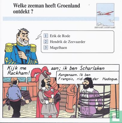 Zeevaart en Luchtvaart: Welke zeeman heeft Groenland ontdekt ? - Image 1