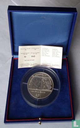 France 20 euro 2006 (PROOF) "300th anniversary of the birth of Benjamin Franklin" - Image 3