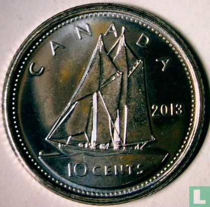 Canada 10 cents 2013 - Afbeelding 1