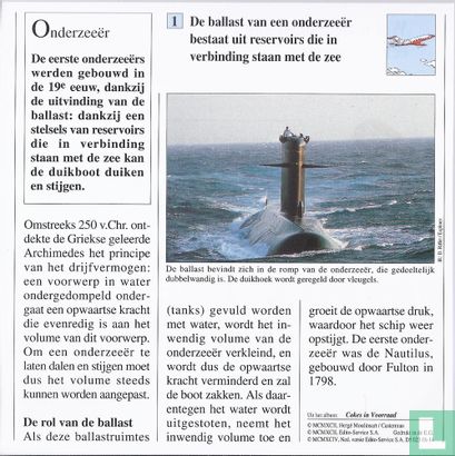 Zeevaart en Luchtvaart: Wat is de ballast van een onderzeeer ? - Image 2