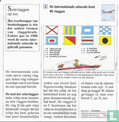 Zeevaart en Luchtvaart: Hoeveel seinvlaggen kent de internationale seincode ? - Image 2
