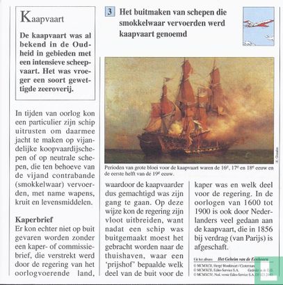 Zeevaart en Luchtvaart: Hoe werd het buitmaken genoemd van schepen die smokkelwaar vervoerden ? - Image 2