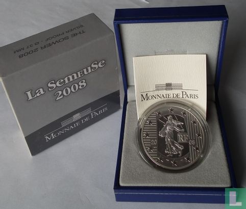  France 1½ euro 2008 (PROOF) "50th anniversary of the Fifth Republic" - Image 3
