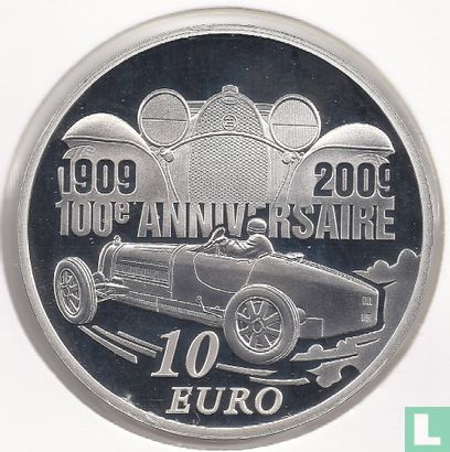 Frankreich 10 Euro 2009 (PP) "100th anniversary of the creation of the brand Bugatti" - Bild 2