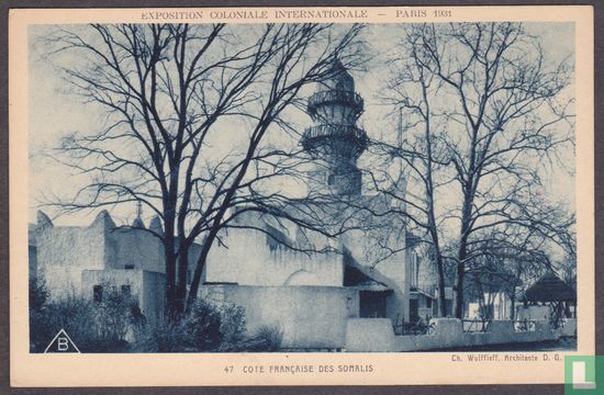 Paris, Exposition Coloniale Internationale 1931 - Cote Francaise des Somalis