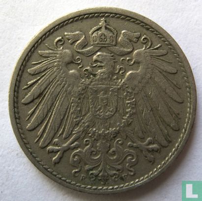 Empire allemand 10 pfennig 1913 (F) - Image 2