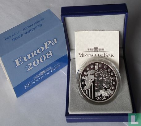 Frankrijk 1½ euro 2008 (PROOF) "French Presidency of the European Council" - Afbeelding 3